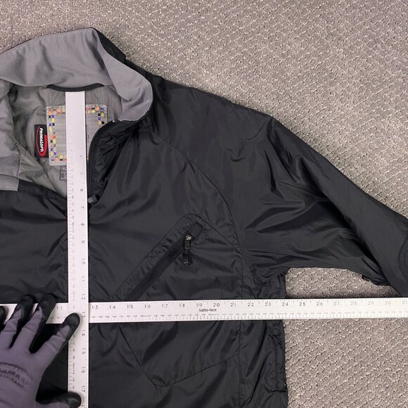 Burton AK Insulator Jacket Windbreaker XL Unisex Black Primaloft Full Zip Nylon - Picture 14 of 16